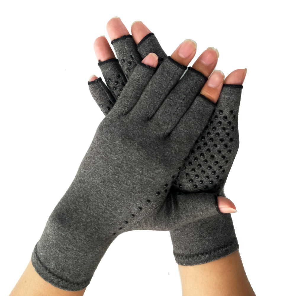 fingerless compression Anti slip hand glove | Cotton Glove Manufacturers