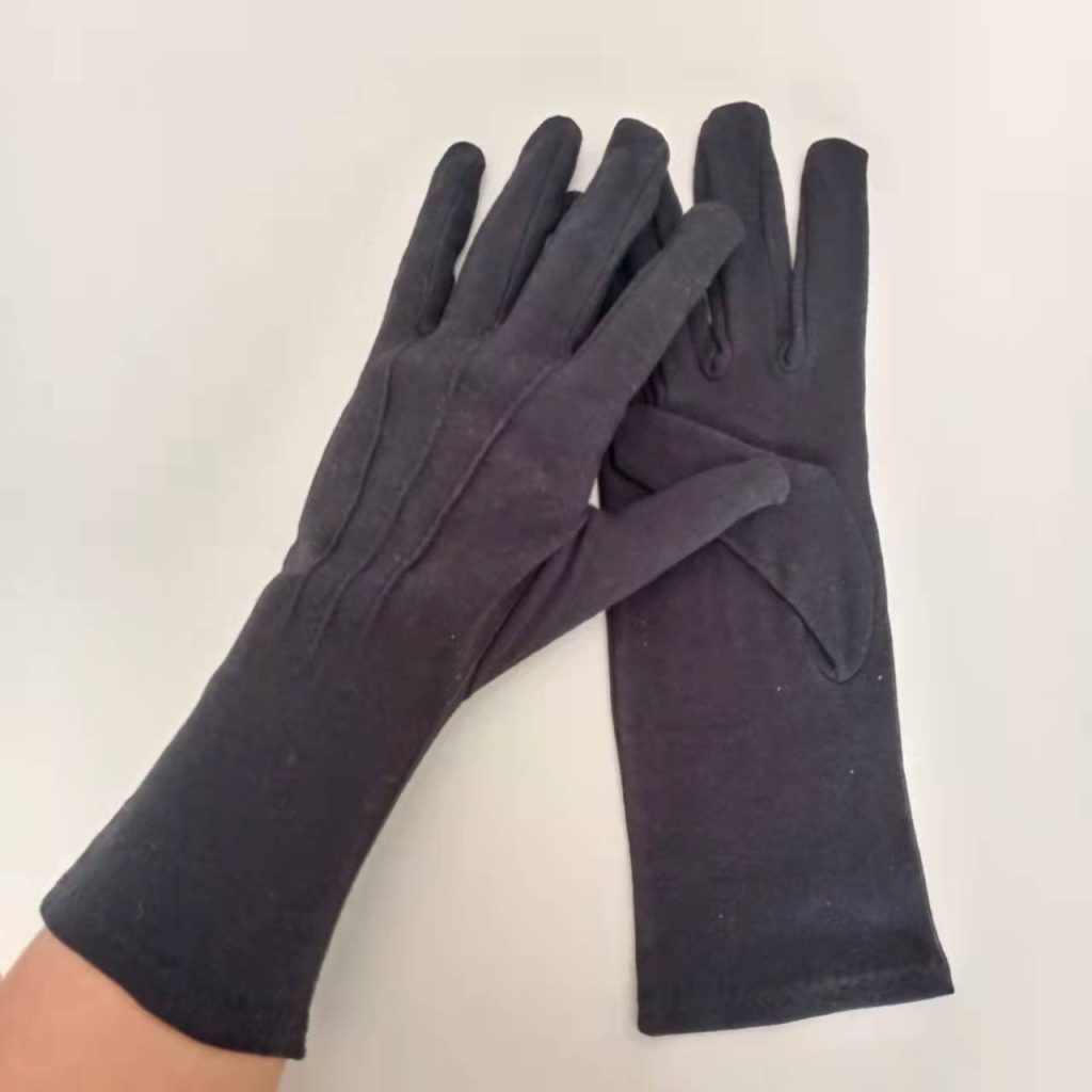 Extra Long Cotton Parade Gloves | Cotton Glove Manufacturers